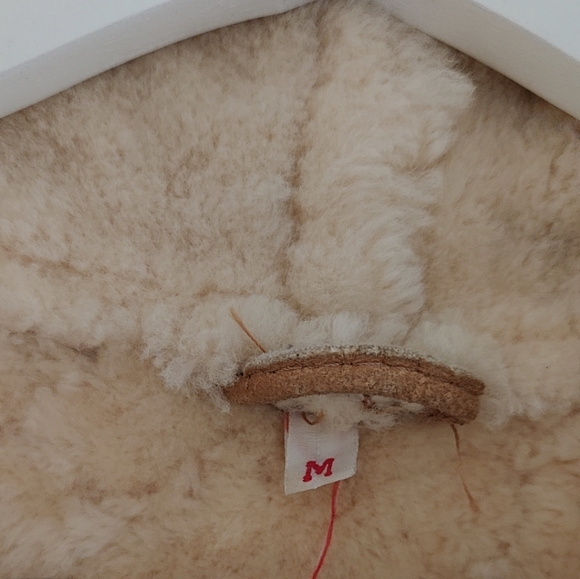 Andrew Marc Genuine Shearling Leather Jacket Coat - Picture 12 of 16